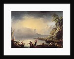 Harbour Scene by La Croix de Marseilles