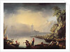 Harbour Scene by La Croix de Marseilles
