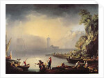 Harbour Scene by La Croix de Marseilles