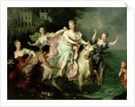 Europa Being Carried off by Jupiter Metamorphosed into a Bull, c.1700 by Pierre Gobert