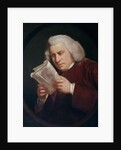 Dr. Samuel Johnson, 1775 by Joshua Reynolds