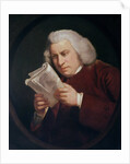 Dr. Samuel Johnson, 1775 by Joshua Reynolds