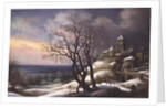 Winter Landscape, 17th century by Daniel van Heil
