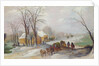 Winter Landscape by Joos