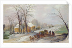 Winter Landscape by Joos