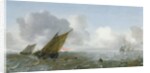 Shipping Offshore in a breeze, 17th century by Jan Porcellis