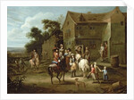 Prince William of Orange with Huntsmen by Gillis van Tilborgh