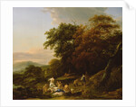 Diana the Huntress Surprising a Bacchanalian Revel by Nicolaes Pietersz. Berchem