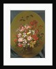 Flowers in a Glass Vase by Hans Bollongier