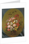 Flowers in a Glass Vase by Hans Bollongier