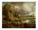 Salisbury Cathedral From the Meadows, 1831 by Anonymous
