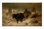 Returning Home, 19th century by Adolf Schreyer