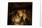 The Iron Forge, 1772 by Joseph Wright of Derby