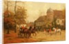 Arriving for the Hunt, 19th century by G. Koch