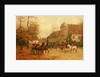 Arriving for the Hunt, 19th century by G. Koch