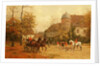 Arriving for the Hunt, 19th century by G. Koch