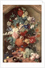 Flowers in a Terracotta Vase, 1736 by Jan van Huysum