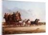 Mr. Charles Higgins' Coach and Four by William Snr. Shayer