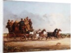 Mr. Charles Higgins' Coach and Four by William Snr. Shayer