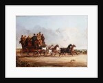 Mr. Charles Higgins' Coach and Four by William Snr. Shayer