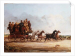 Mr. Charles Higgins' Coach and Four by William Snr. Shayer