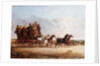 Mr. Charles Higgins' Coach and Four by William Snr. Shayer
