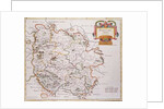 Map of Herefordshire, 1695 by Robert Morden