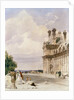 View near the Pont Royal, with the Pavillon de Flore, Tuileries by Thomas Shotter Boys