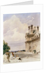 View near the Pont Royal, with the Pavillon de Flore, Tuileries by Thomas Shotter Boys