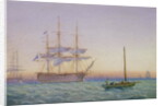 H.M. Frigates at Anchor by John and William Joy