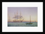 H.M. Frigates at Anchor by John and William Joy