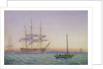 H.M. Frigates at Anchor by John and William Joy