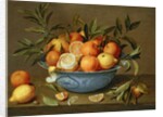 Still Life with Oranges and Lemons in a Wan-Li Porcelain Dish, 17th century by Jacob van Hulsdonck