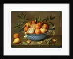 Still Life with Oranges and Lemons in a Wan-Li Porcelain Dish, 17th century by Jacob van Hulsdonck