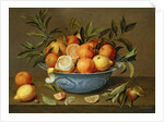 Still Life with Oranges and Lemons in a Wan-Li Porcelain Dish, 17th century by Jacob van Hulsdonck
