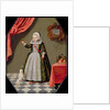 Portrait of a Young Girl with a Bird on her Finger and a Dog at her Feet, 1632 by Dutch School