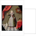 Portrait of a Young Girl with a Bird on her Finger and a Dog at her Feet, 1632 by Dutch School