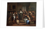 A Quaker Meeting, c.1685 by Egbert van the Elder Heemskerk