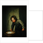 Boy Playing with Marbles by Jan Havicksz. Steen