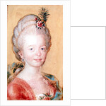 Portrait of the daughter of Carl Linnaeus by Swedish School