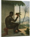 Brazilian negro with Tropical Bird by Nicolas Antoine Taunay