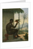 Brazilian negro with Tropical Bird by Nicolas Antoine Taunay