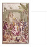 Frontispiece of 'Hortus Cliffortianus' by Carl Linnaeus by Jan Wandelaar