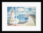 Newhaven Harbour by Eric Ravilious