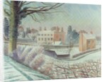 Vicarage in the snow, 1935 by Eric Ravilious