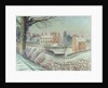 Vicarage in the snow, 1935 by Eric Ravilious