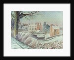Vicarage in the snow, 1935 by Eric Ravilious