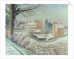 Vicarage in the snow, 1935 by Eric Ravilious