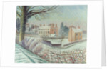 Vicarage in the snow, 1935 by Eric Ravilious