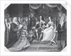 Presentation of the Bill of Rights to William III of Orange and Mary II by School English